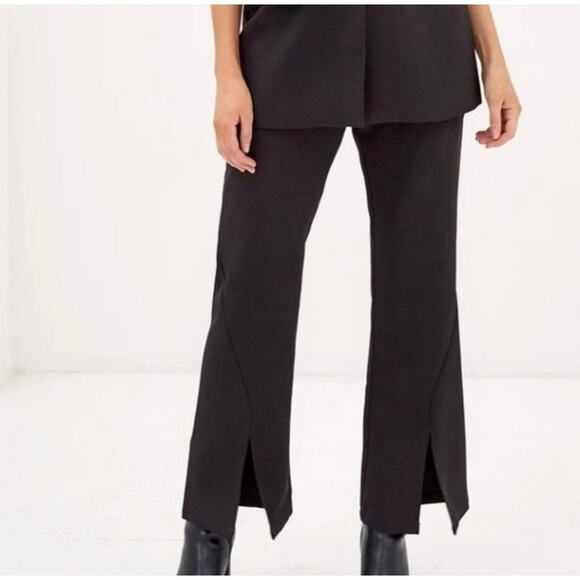 4th + Reckless Black Split Hem Dress Pants NWT Size Small - Picture 1 of 4